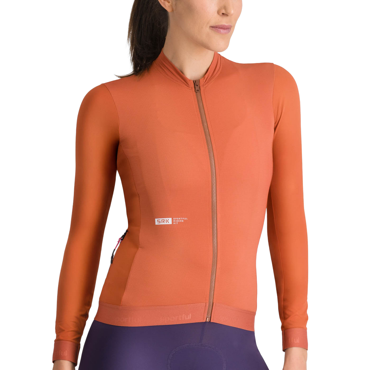Maillot SPORTFUL SRK Manches Longues Femme Orange