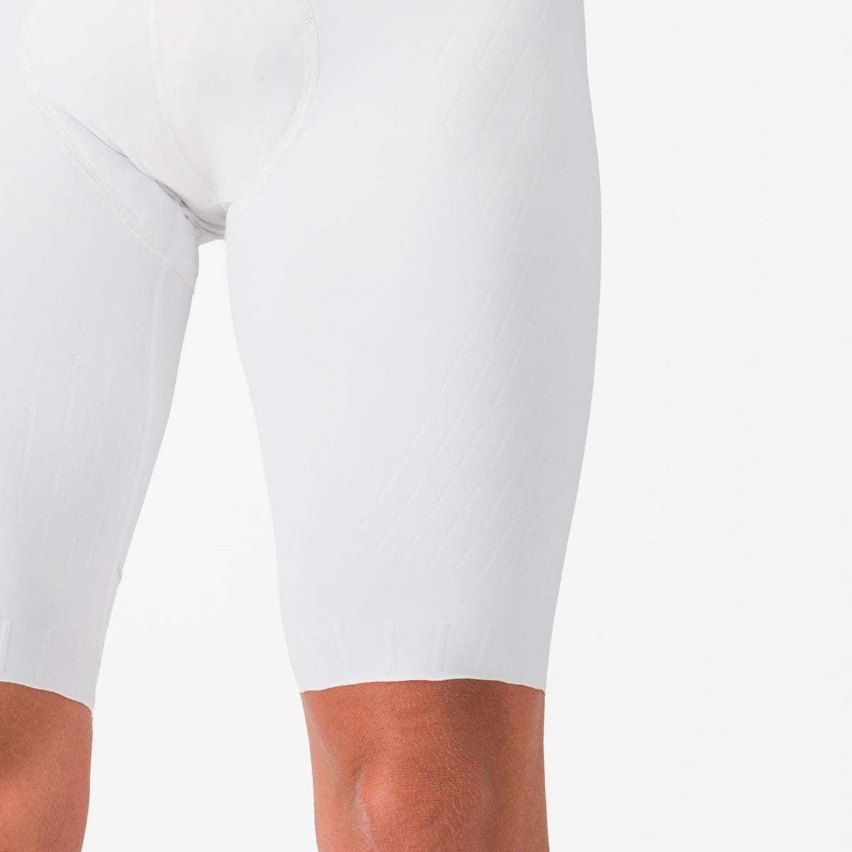 Cuissard Court à Bretelles CASTELLI FREE AERO RACE S Blanc