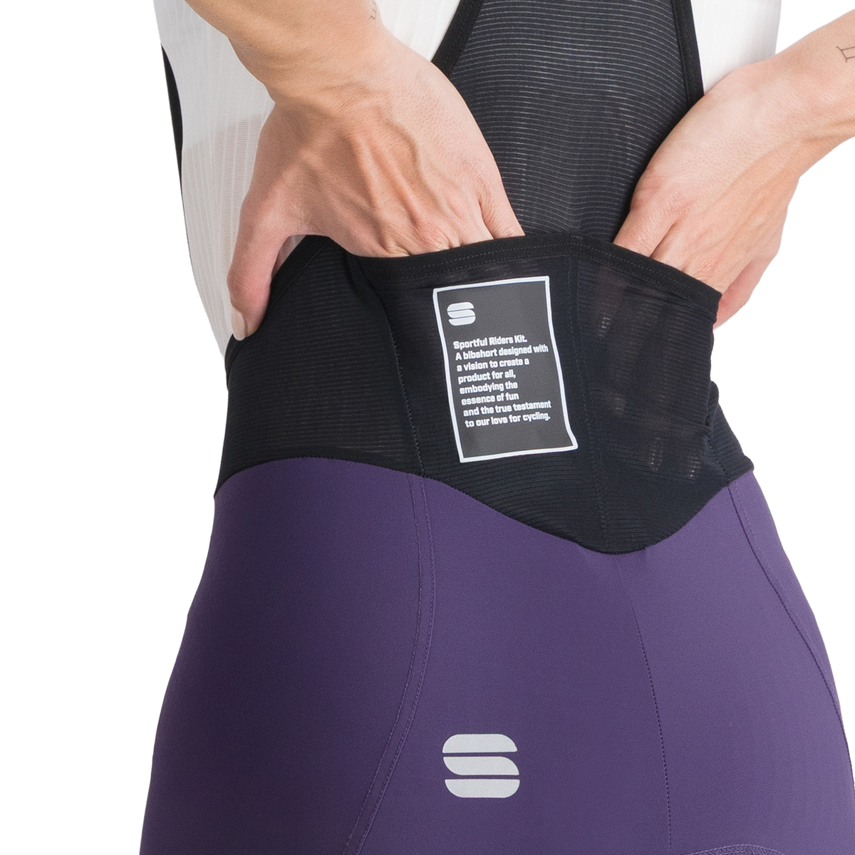 Cuissard Court à Bretelles SPORTFUL SRK Femme Violet