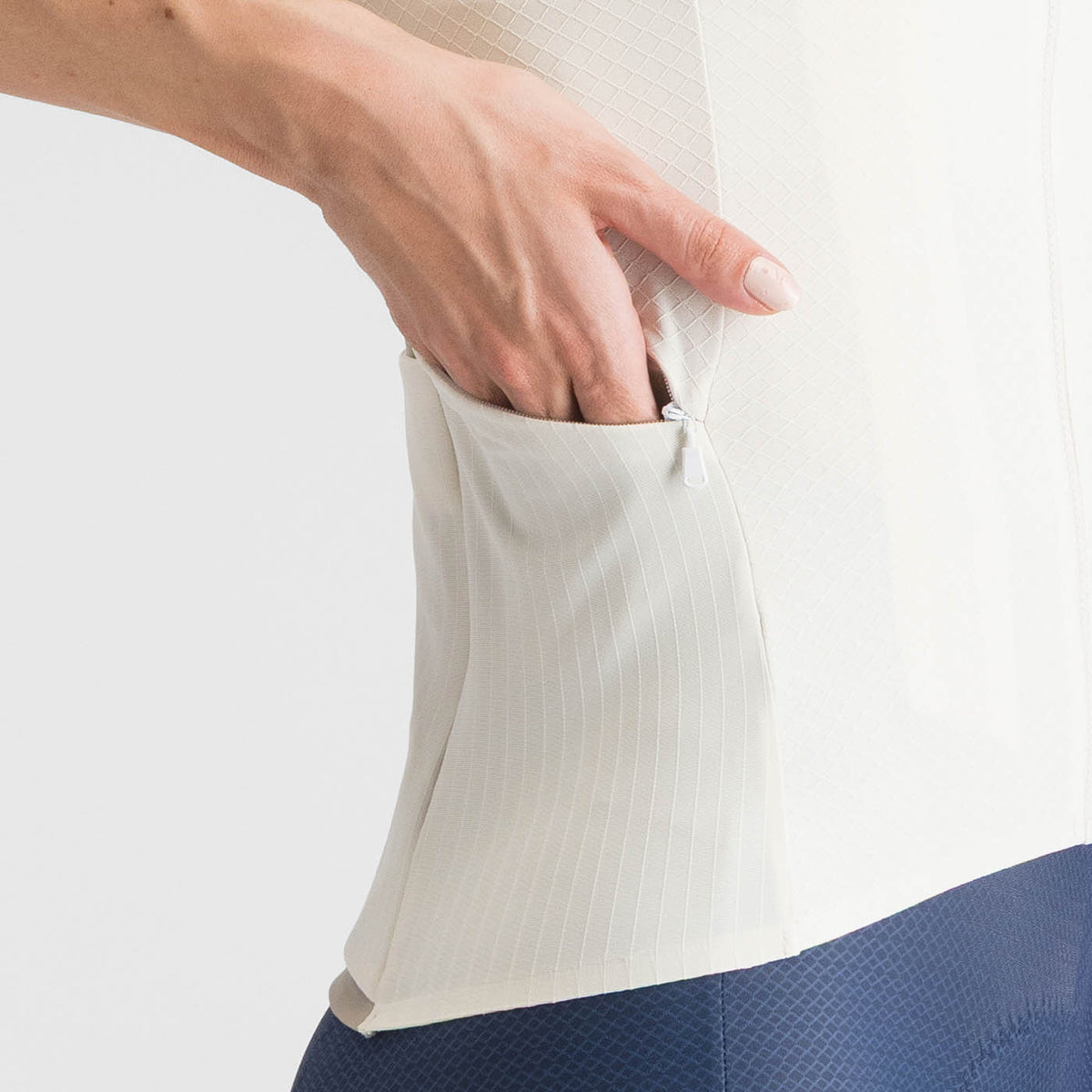 Maillot SPORTFUL HYPEREPIC Manches Courtes Femme Crème