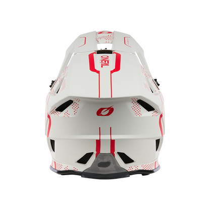 Casque VTT O'NEAL BLADE POLYACRYLITE STRIKE Blanc/Rouge
