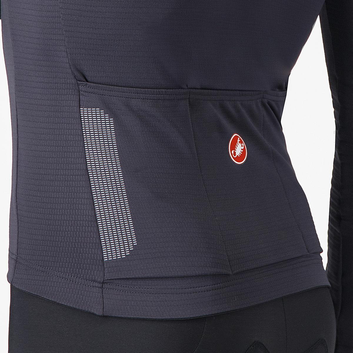 Maillot CASTELLI PURO 4 Manches Longues Dark Gray