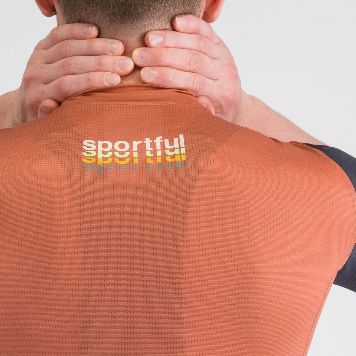 Maillot SPORTFUL SUPERGIARA 2 LOGO Manches Courtes Orange