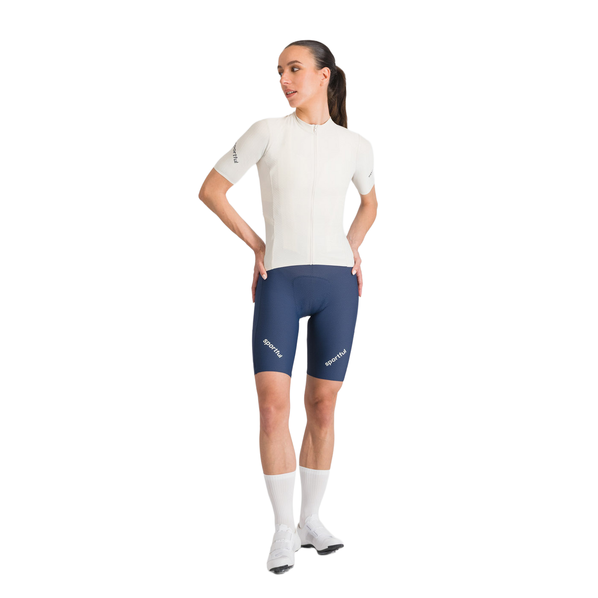 Maillot SPORTFUL HYPEREPIC Manches Courtes Femme Crème