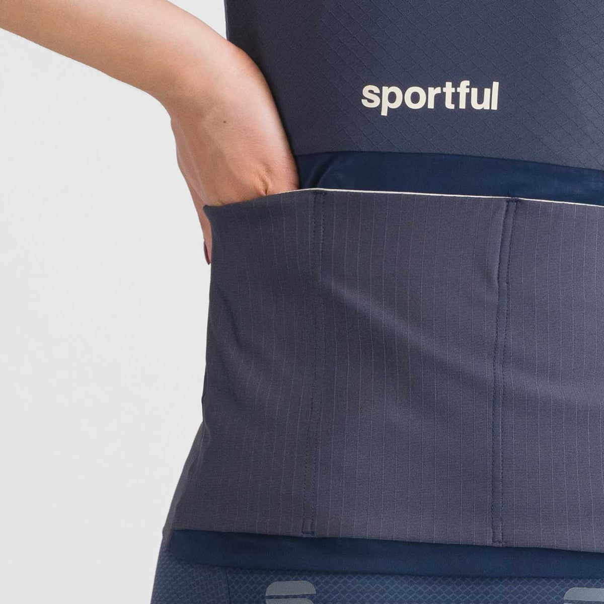 Maillot SPORTFUL HYPEREPIC Manches Courtes Femme Bleu