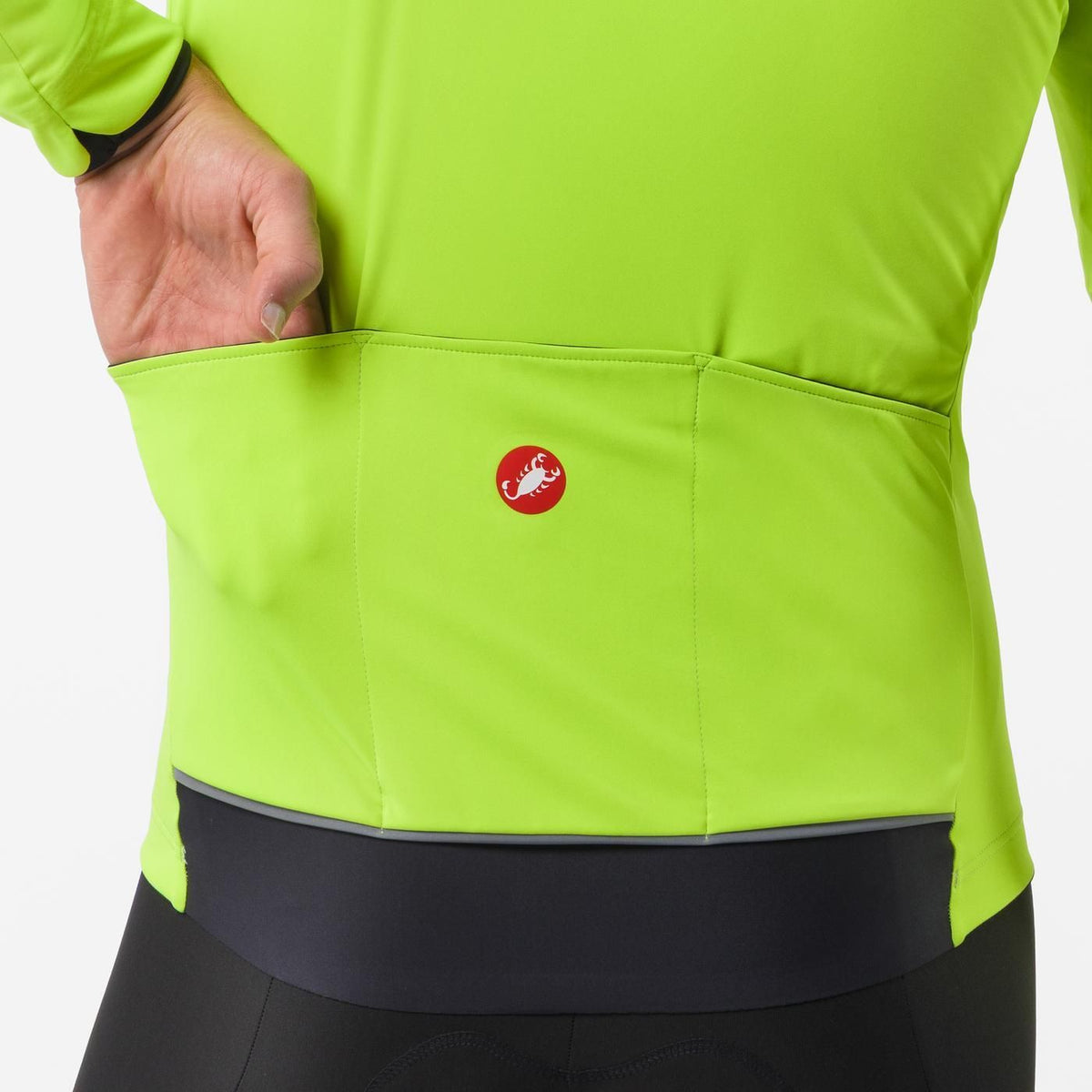 Veste CASTELLI ALPHA 150  Electric Jaune/Noir