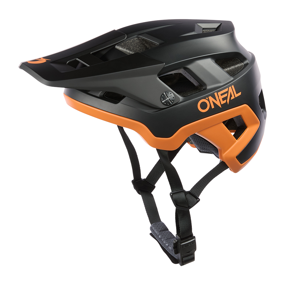 Casque VTT O'NEAL DEFENDER SOLID Noir/Orange