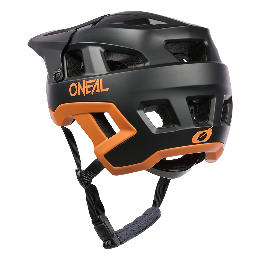Casque VTT O'NEAL DEFENDER SOLID Noir/Orange