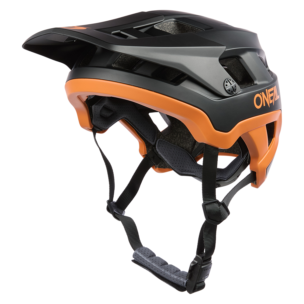 Casque VTT O'NEAL DEFENDER SOLID Noir/Orange
