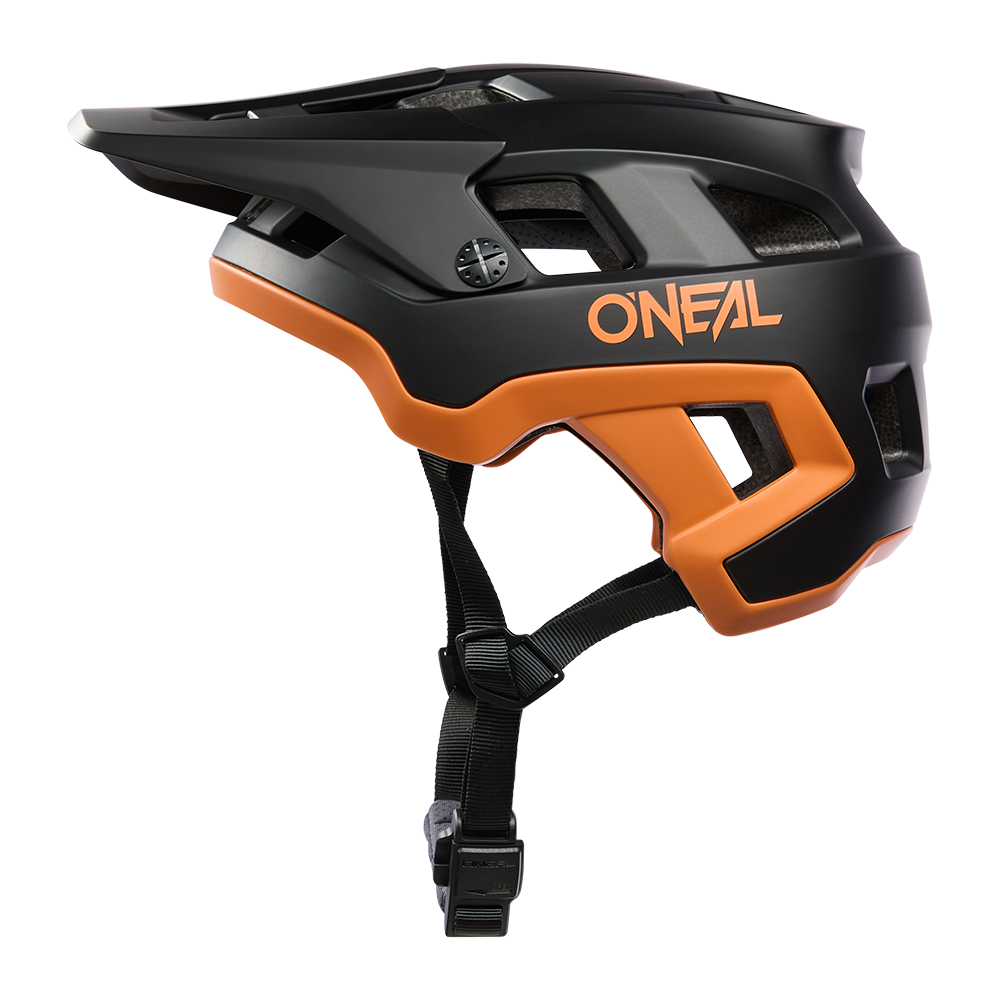 Casque VTT O'NEAL DEFENDER SOLID Noir/Orange
