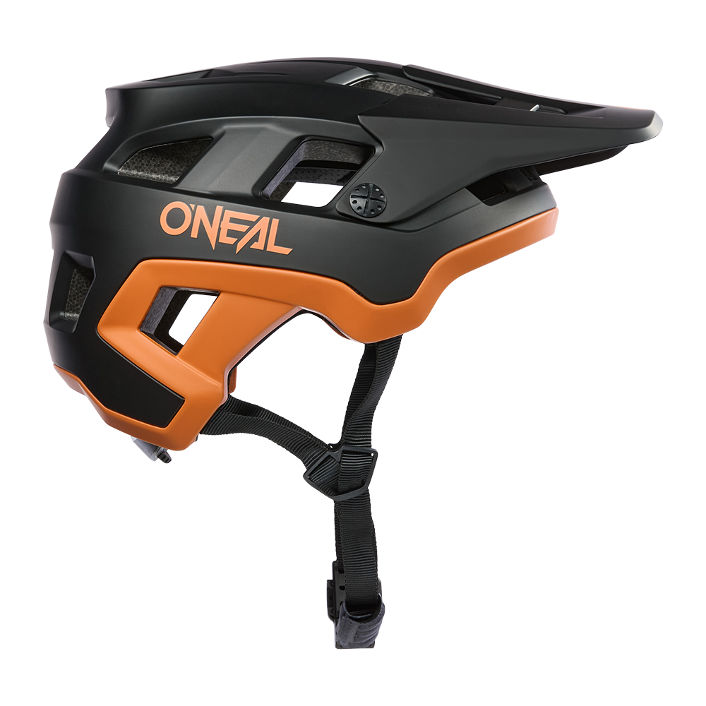 Casque VTT O'NEAL DEFENDER SOLID Noir/Orange