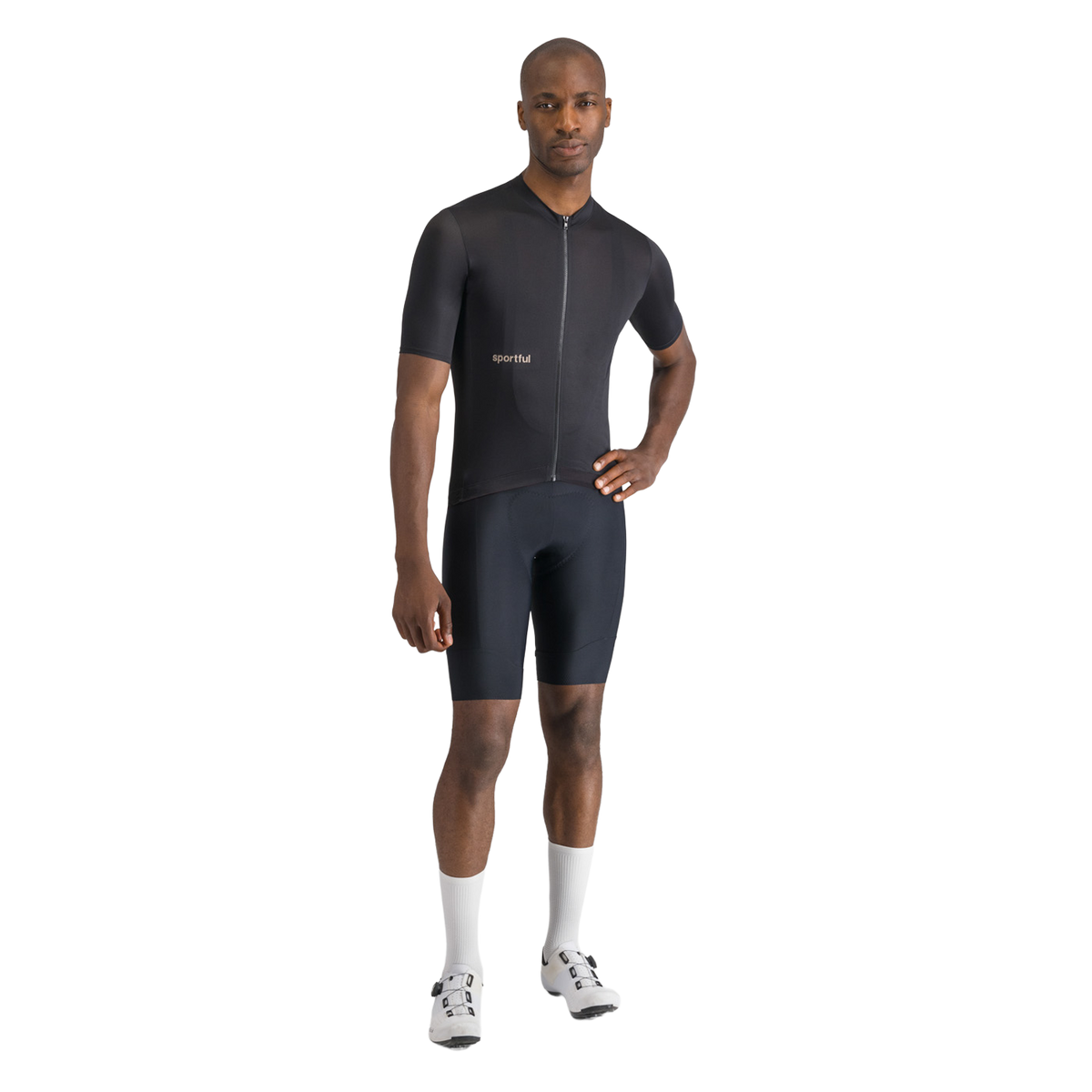 Maillot SPORTFUL CLASSIC  JERSEY Manches Courtes Noir