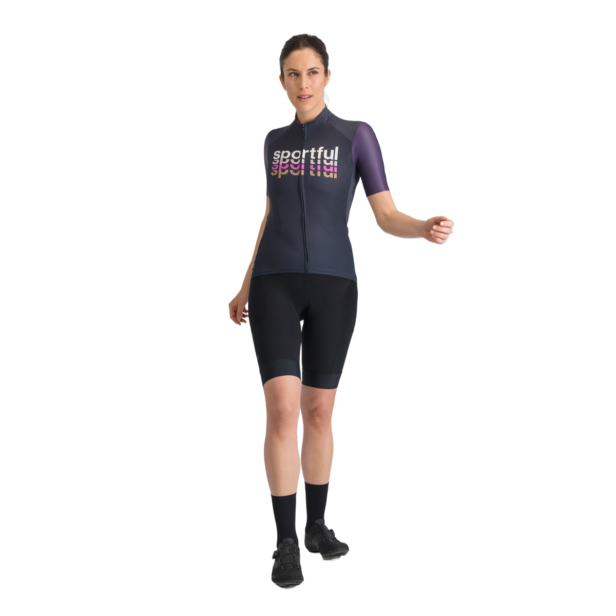 Maillot SPORTFUL SUPERGIARA 2 LOGO Manches Courtes Femme Marine