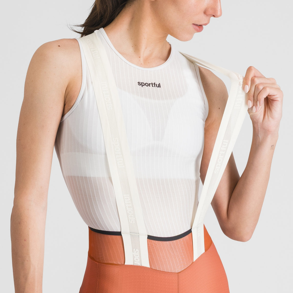 Cuissard Court à Bretelles SPORTFUL HYPEREPIC Femme Orange