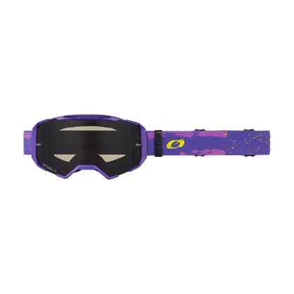 Masque O'NEAL B-22 PAINT Violet/Jaune Fluo