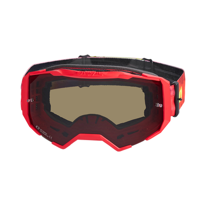 Masque O'NEAL B-22 PAINT Rouge/Jaune Fluo