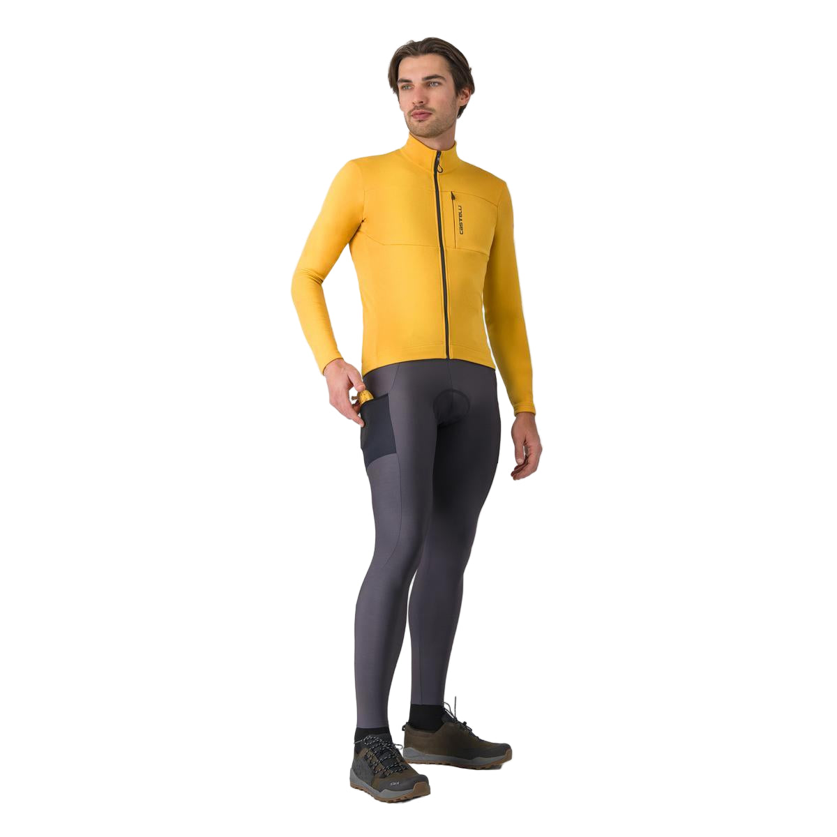 Maillot CASTELLI UNLIMITED TRAIL 2 Manches Longues Orange