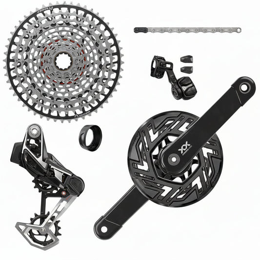 Groupe SRAM XX EAGLE E-MTB BROSE ISIS AXS T-TYPE 36 Dents CLIP-ON 10/52