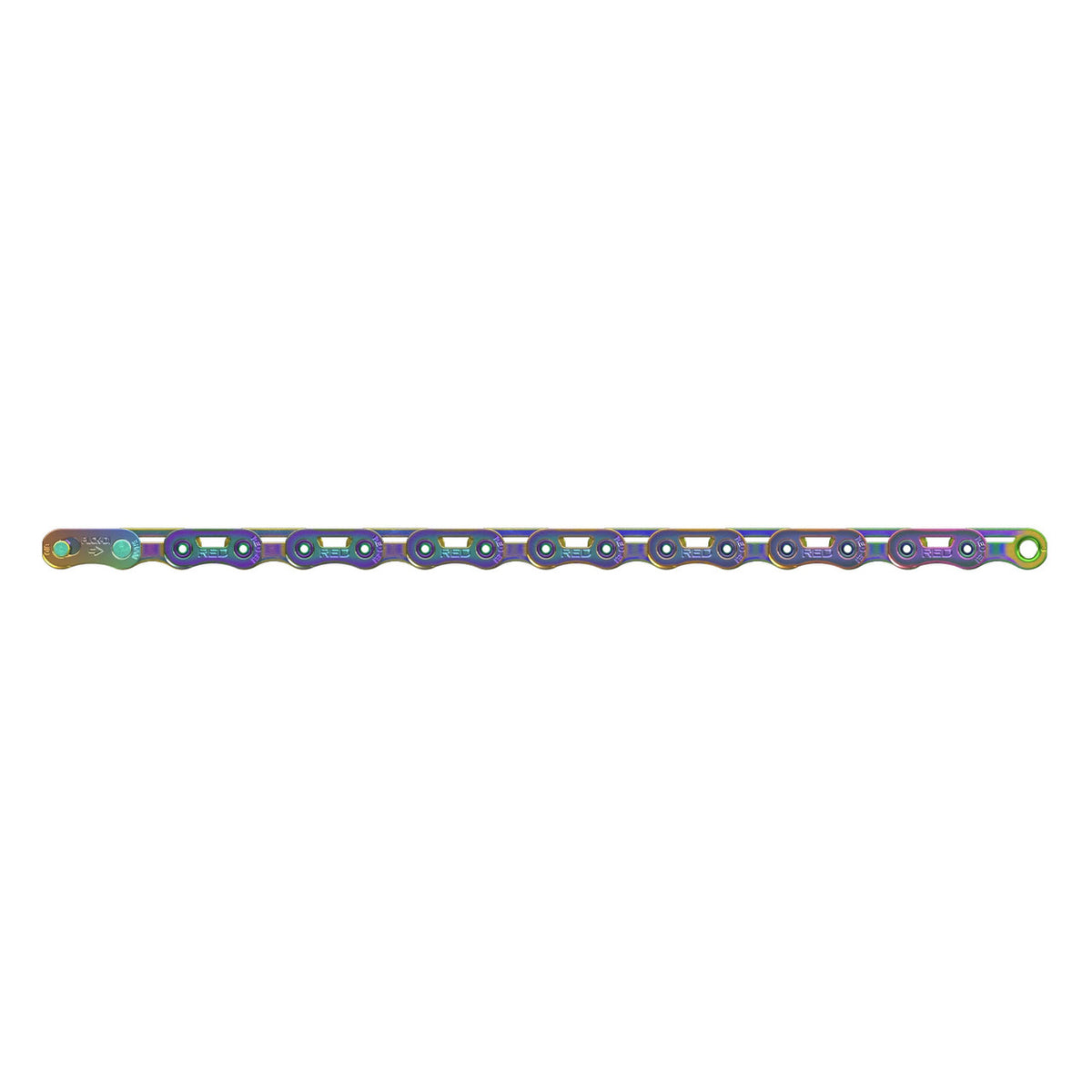Chaîne 12V/13V SRAM RED AXS E1 Flattop Rainbow