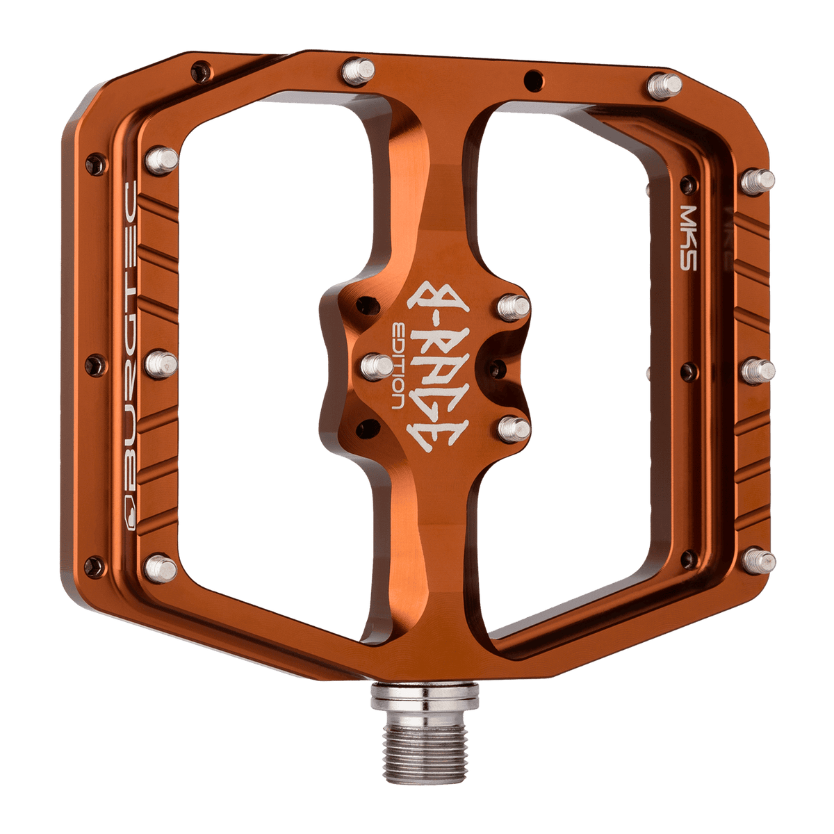 Pédales Plates BURGTEC PENTHOUSE FLAT MK5 B-RAGE EDITION Kash Bronze