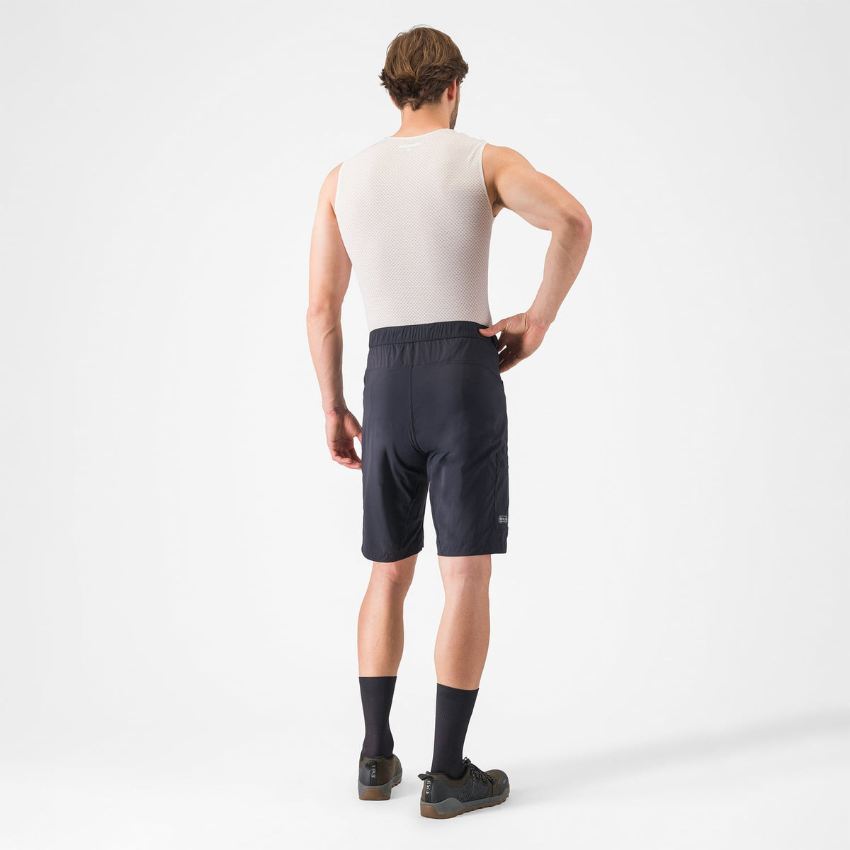 Short CASTELLI UNLIMITED ADVENTURE BAGGY Noir