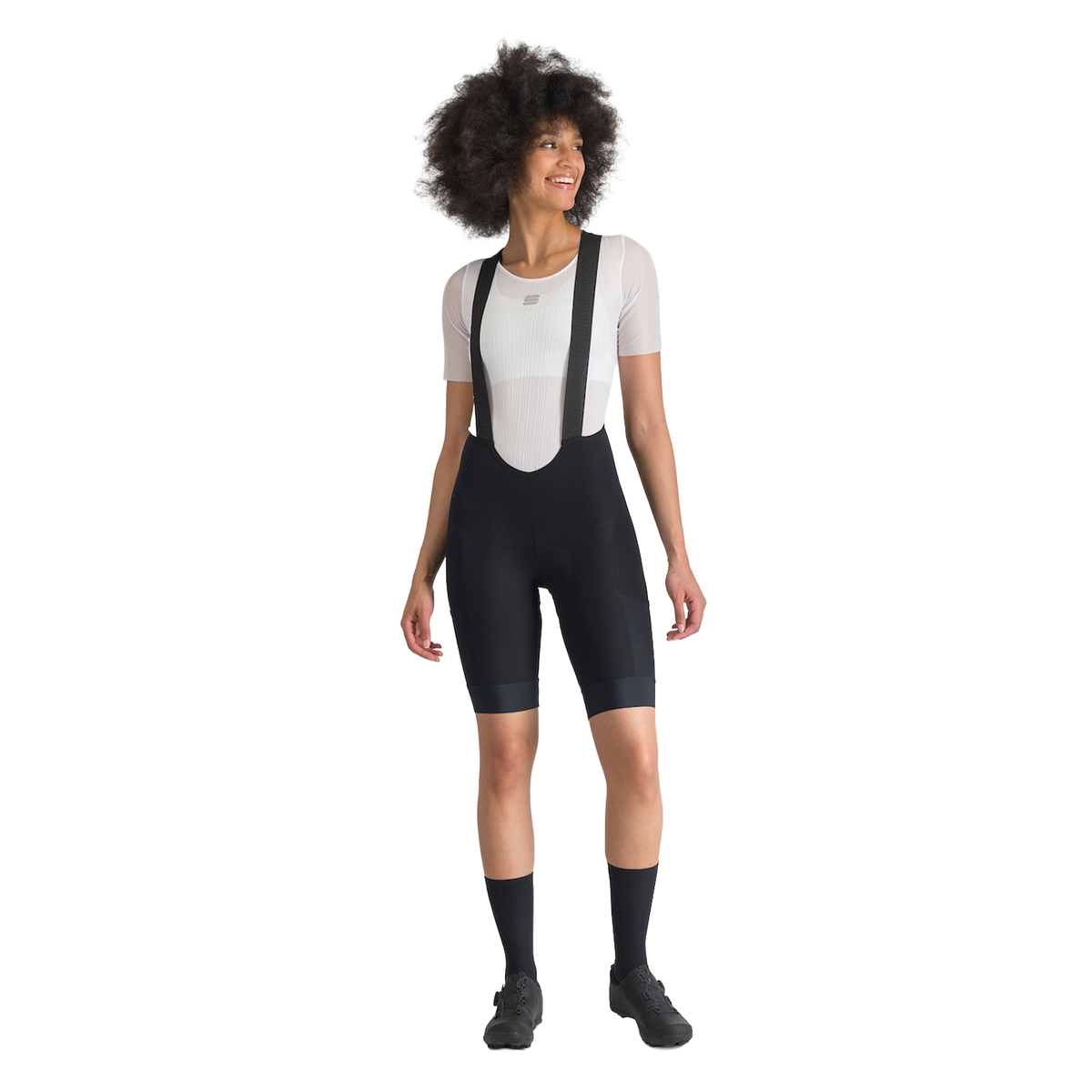 Cuissard Court à Bretelles SPORTFUL SUPERGIARA 2 Femme Noir
