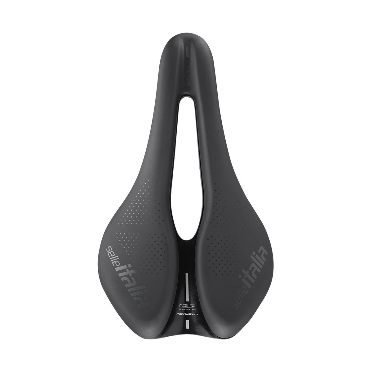 Selle Novus Boost Evo Gravel TM L3 - vue de dessus
