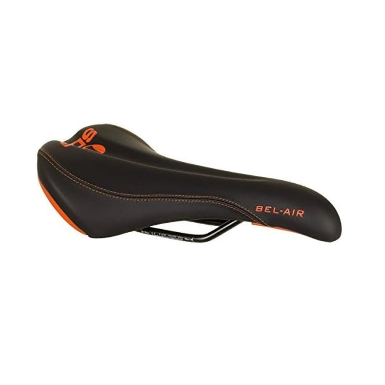 Selle SDG BEL-AIR RL Rails Acier Noir/Orange