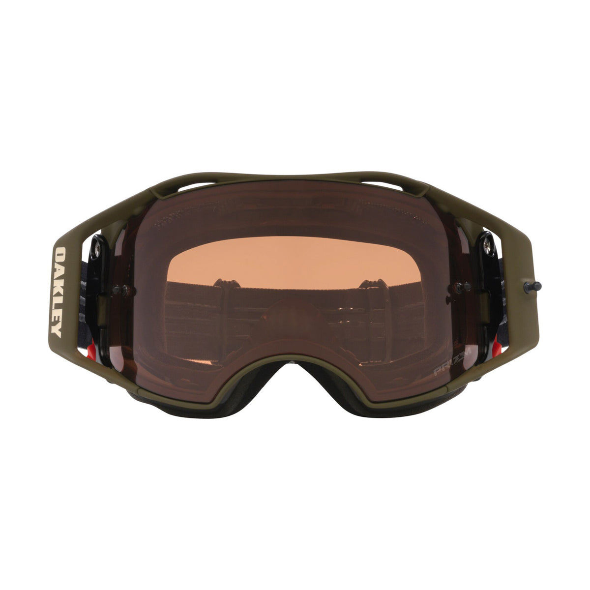 Masque OAKLEY AIRBRAKE MTB Dark Brush Camo Ecran Ecran Prizm MX Bronze