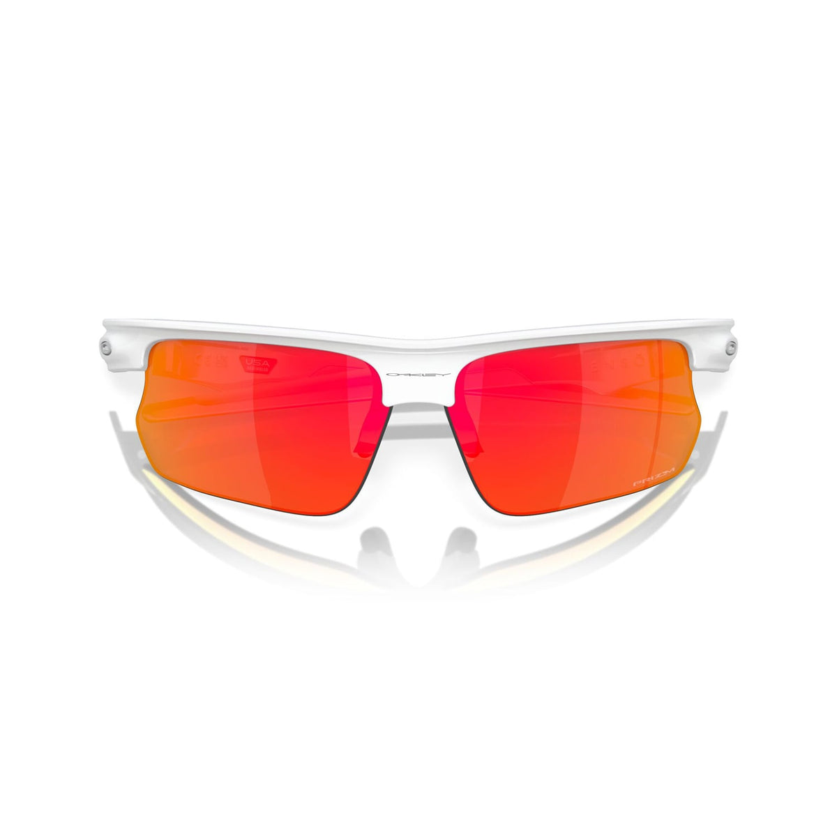 Lunettes OAKLEY BISPHAERA Blanc Prizm Ruby - 0OO9400-0368