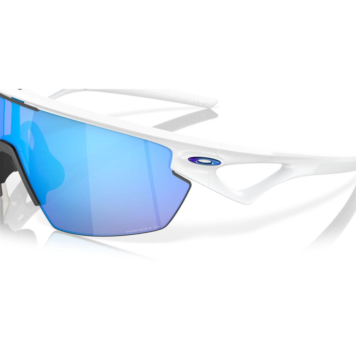 Lunettes OAKLEY SPHAERA Blanc Matt Prizm Sapphire Polarized - 0OO9403-0236