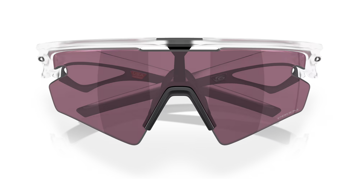 Lunettes OAKLEY SPHAERA SLASH Matt Clear Verre Prizm Road Noir - OO9499-1036
