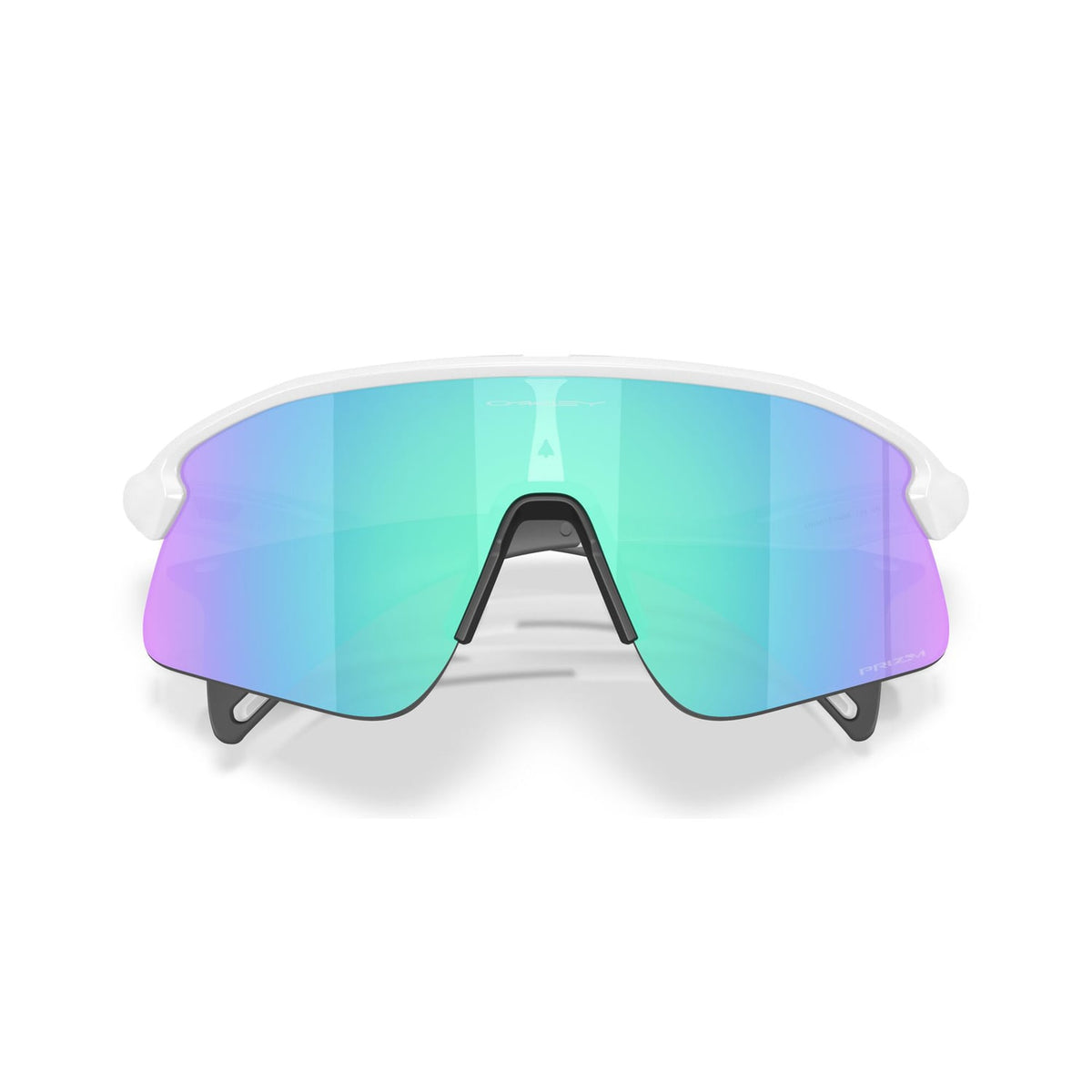 Lunettes OAKLEY STUNT DEVIL Blanc Matt Prizm Sapphire