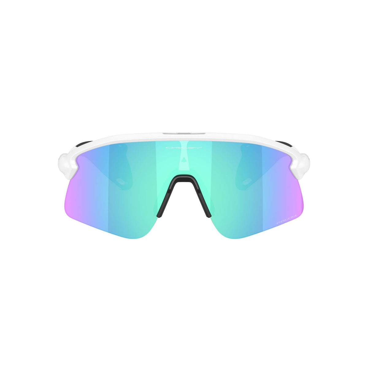 Lunettes OAKLEY STUNT DEVIL S Blanc Matt Prizm Sapphire