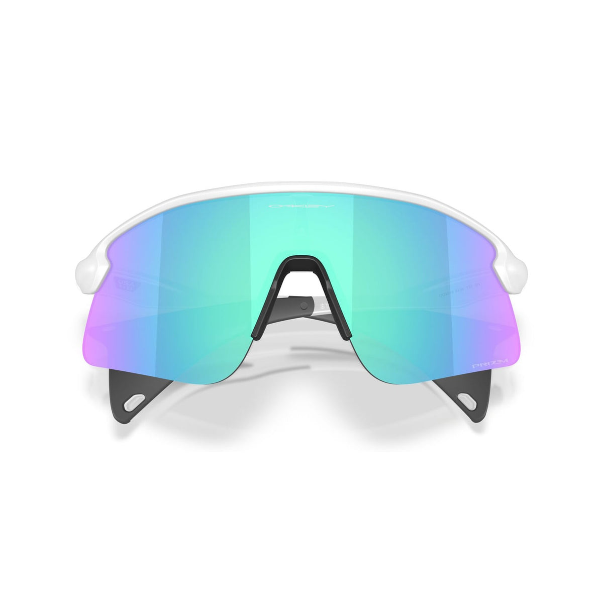 Lunettes OAKLEY STUNT DEVIL S Blanc Matt Prizm Sapphire