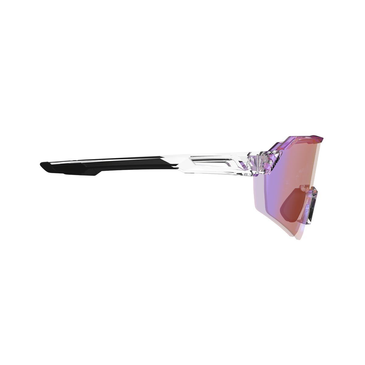 Lunettes LEATT RIDEVIZ LITE LARGE Transparent Verre Iriz Crystal Fuschia