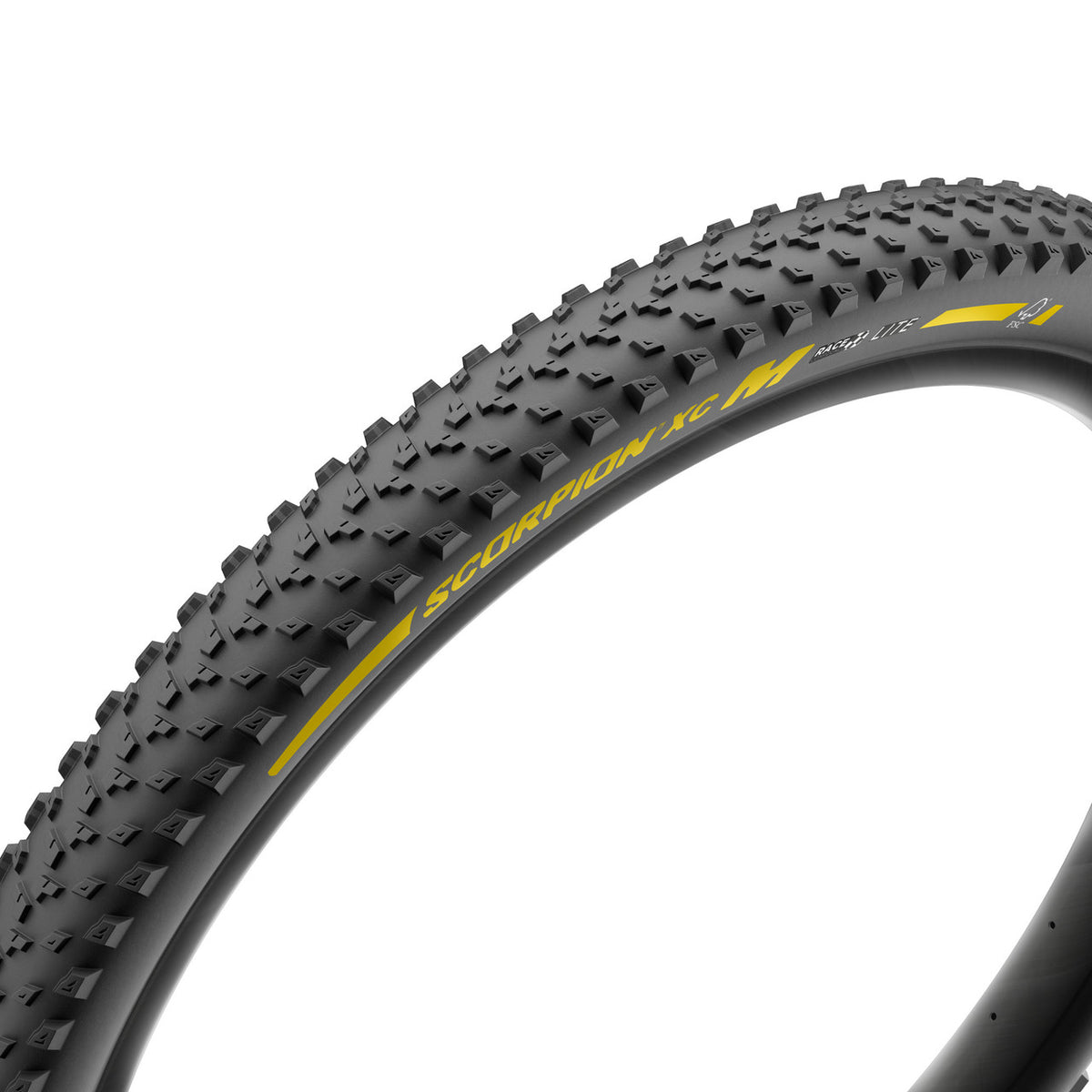 Pneu PIRELLI SCORPION RACE XC M Lite 29x2.40 Tubeless Ready Souple Noir/Jaune Team Edition