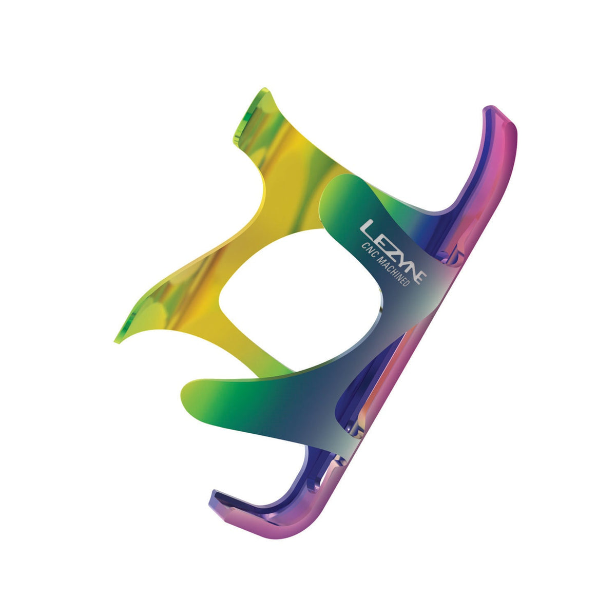 Porte-Bidon LEZYNE CNC ALLOY CAGE Neo Métallique