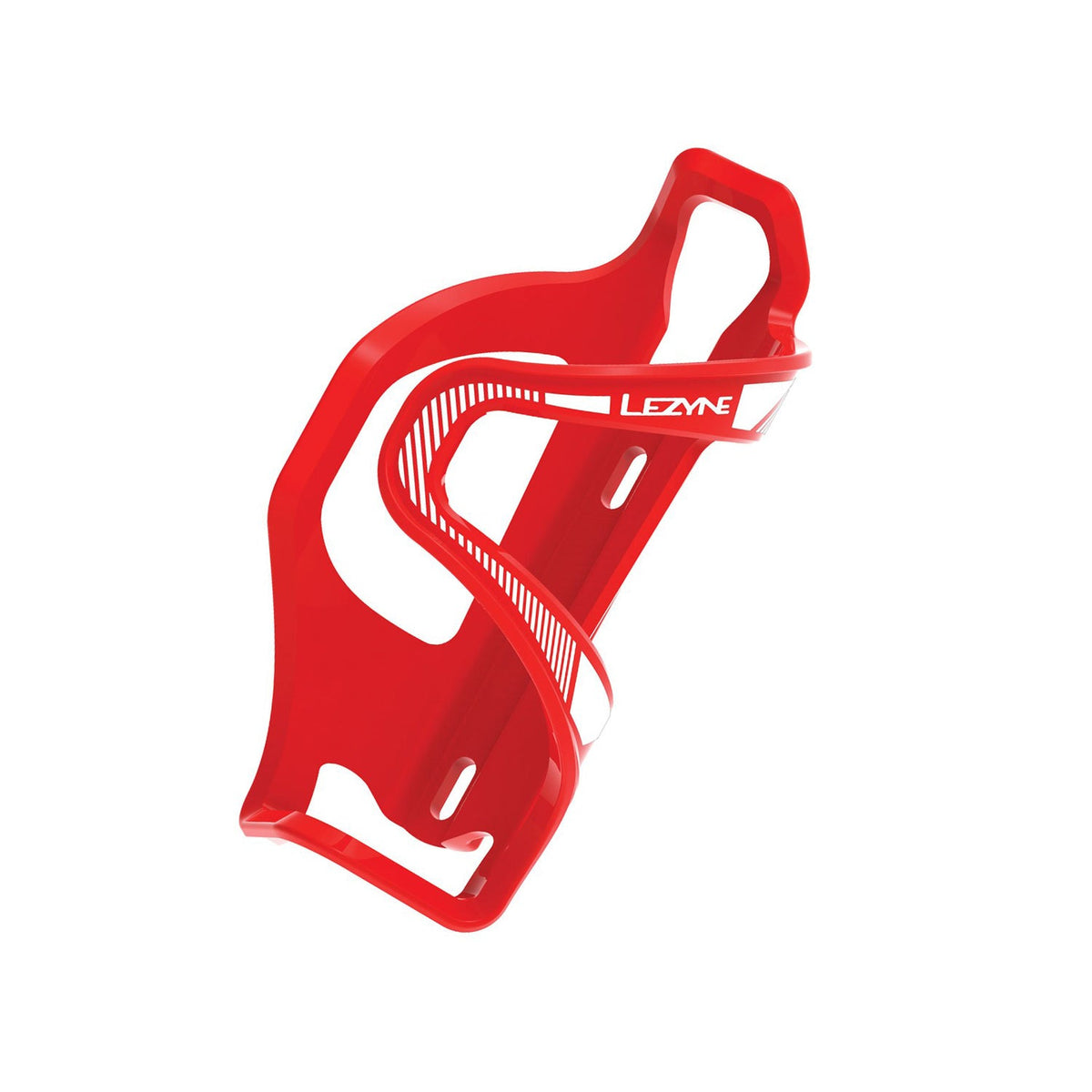 Porte-Bidon LEZYNE FLOW CAGE E SL-L Tirage Gauche Rouge