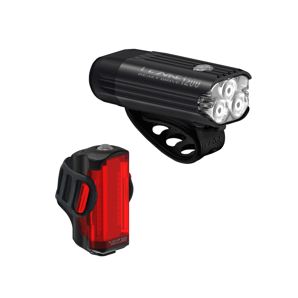 Éclairages avant et arrière LEZYNE RADAR REACT SYSTEM