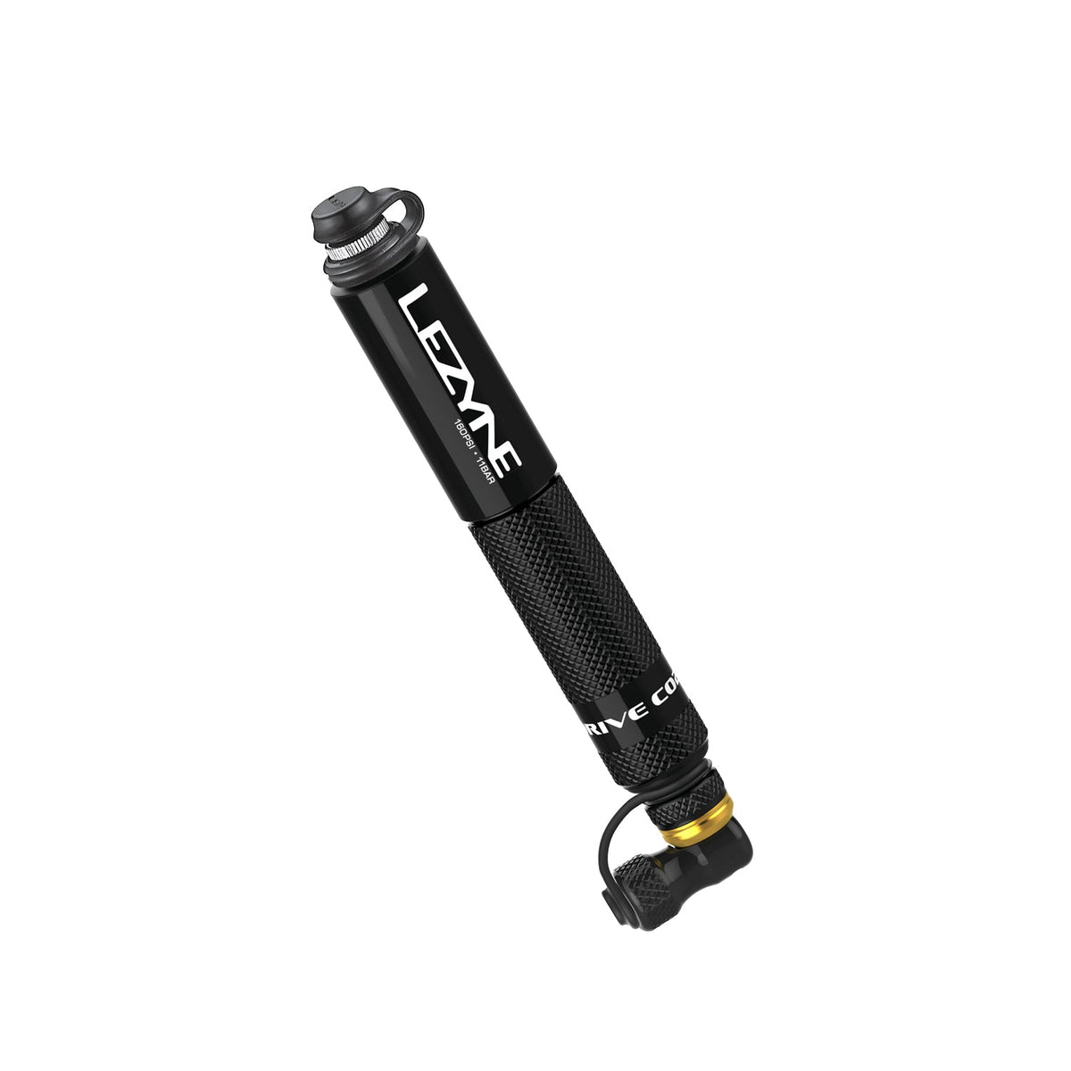 Pompe à Main LEZYNE POCKET DRIVE CO2 Noir