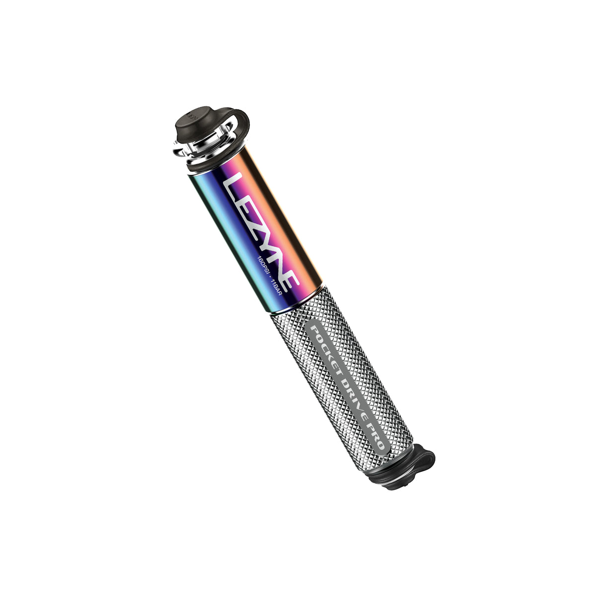 Pompe à Main LEZYNE MINI POCKET DRIVE PRO Argent Métal