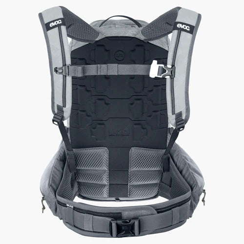 Sac à Dos avec Dorsale EVOC TRAIL PRO 16L Gris