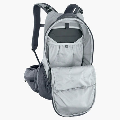 Sac à Dos avec Dorsale EVOC TRAIL PRO 16L Gris