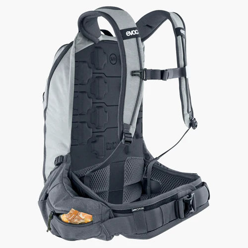 Sac à Dos avec Dorsale EVOC TRAIL PRO 16L Gris