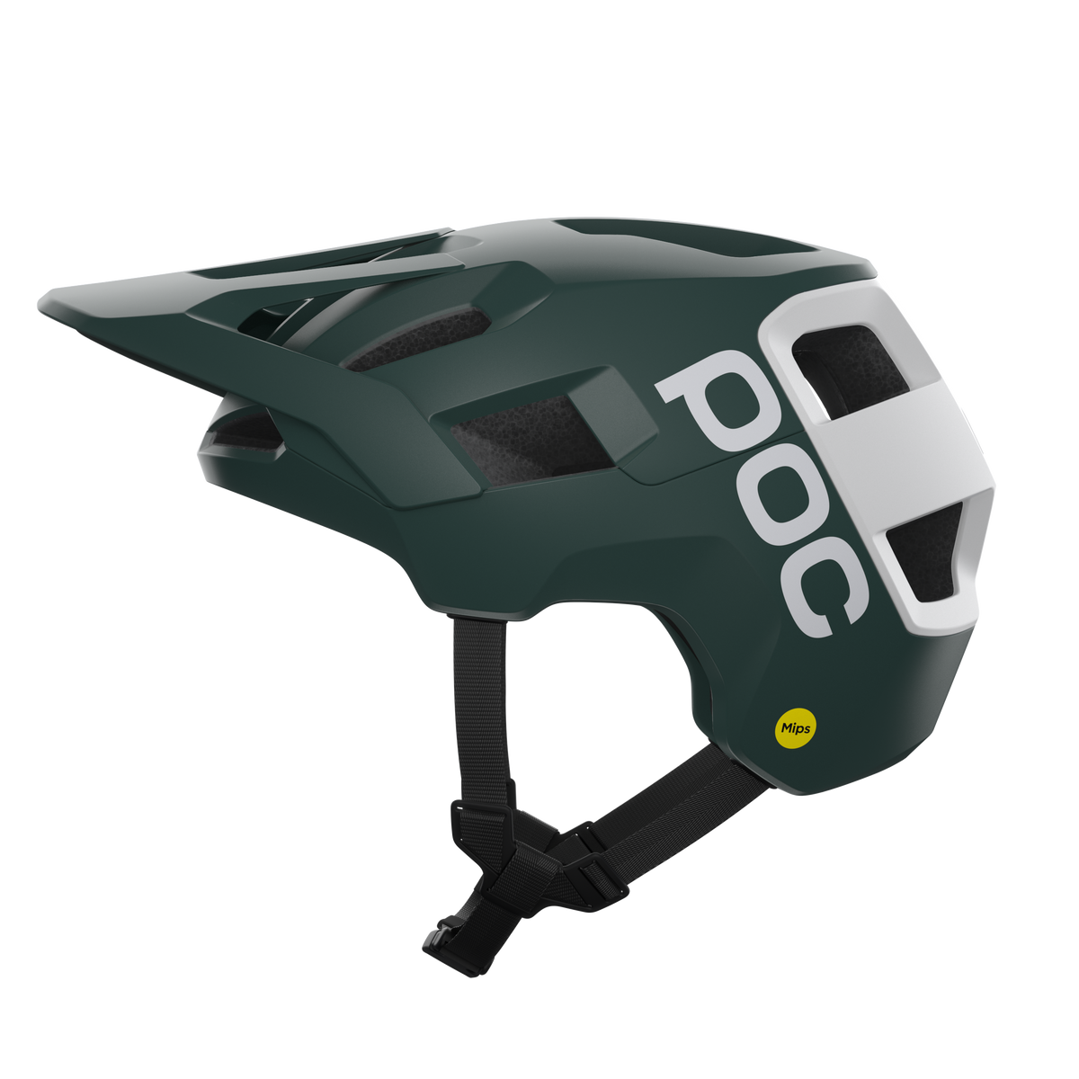 Casque VTT POC KORTAL RACE MIPS Kaki/Blanc