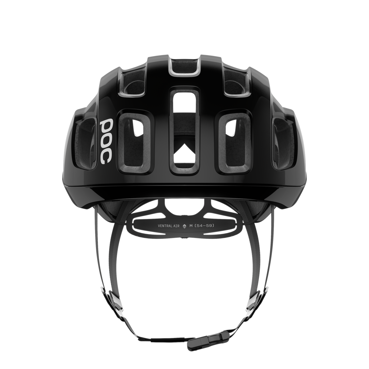 Casque Route POC VENTRAL AIR MIPS Logo Noir/Blanc Matt