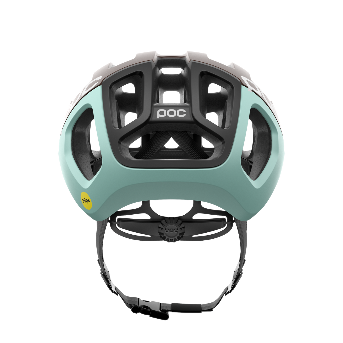 Casque Route POC VENTRAL AIR MIPS Marron/Bleu Matt