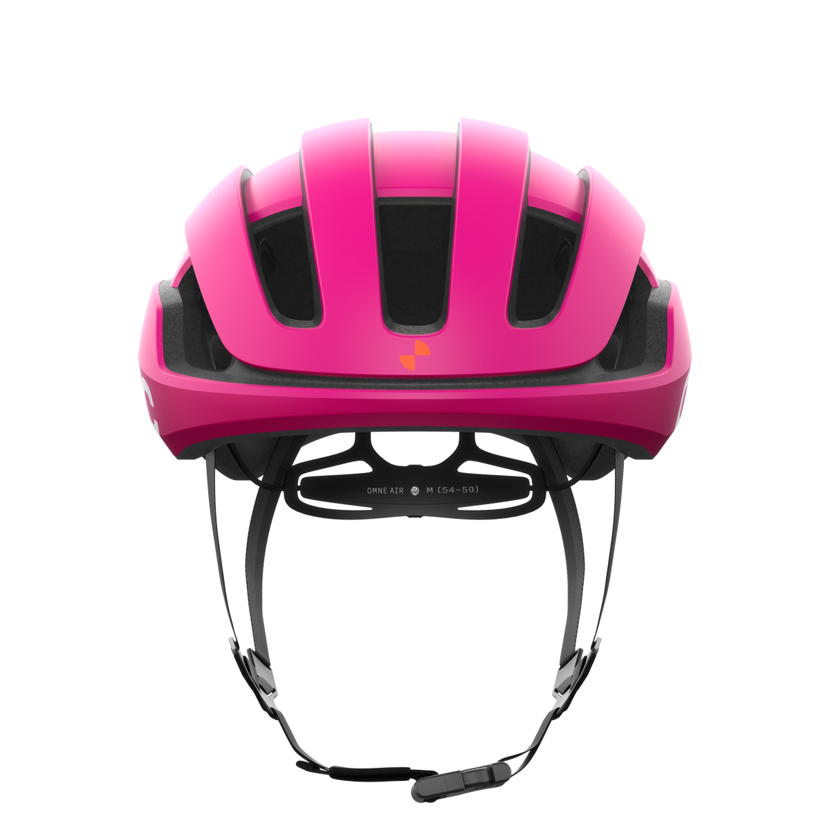 Casque Route POC OMNE AIR MIPS Logo Rose/Jaune
