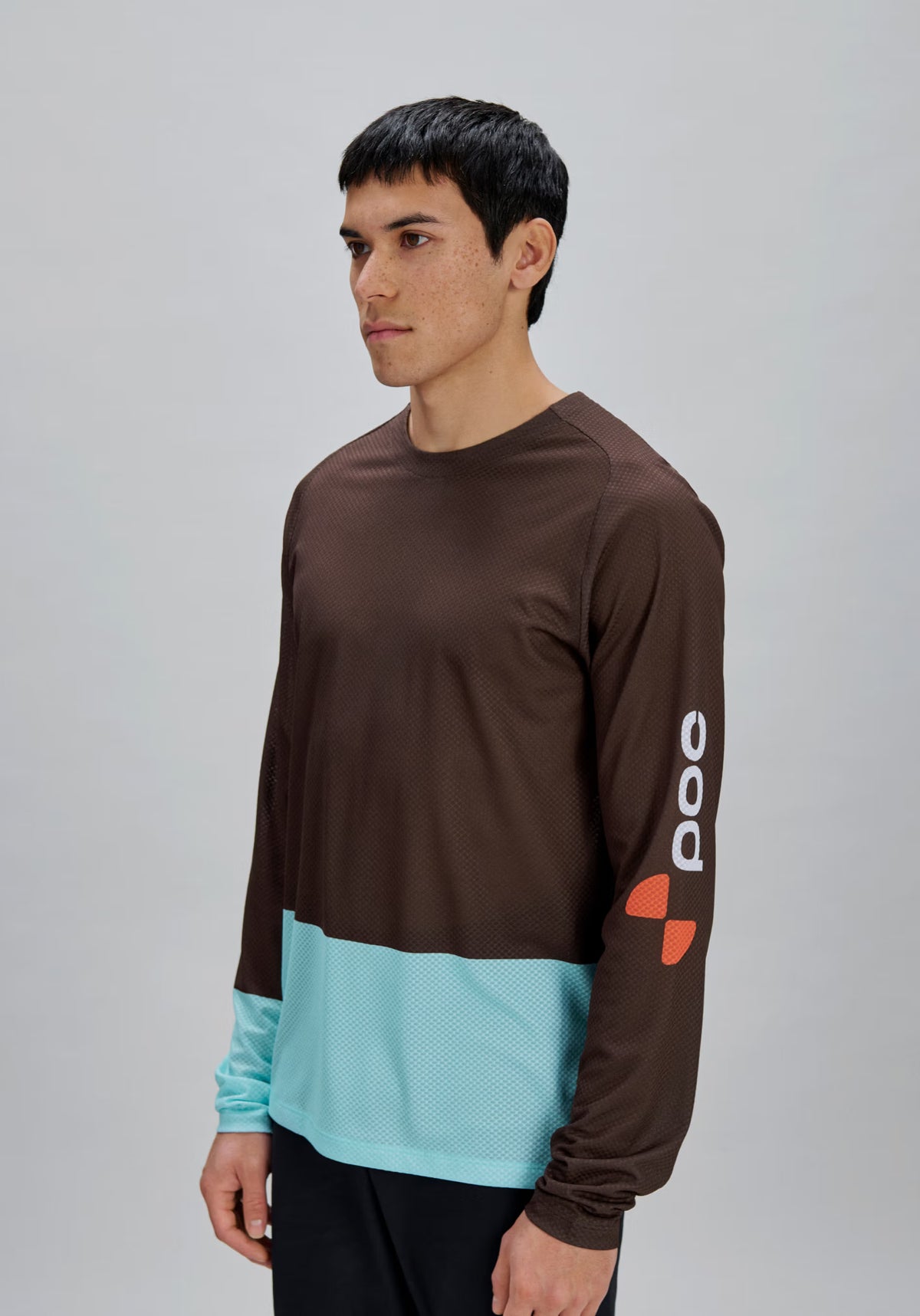 Maillot POC MOTION AIR Manches Longues Bronze/Bleu